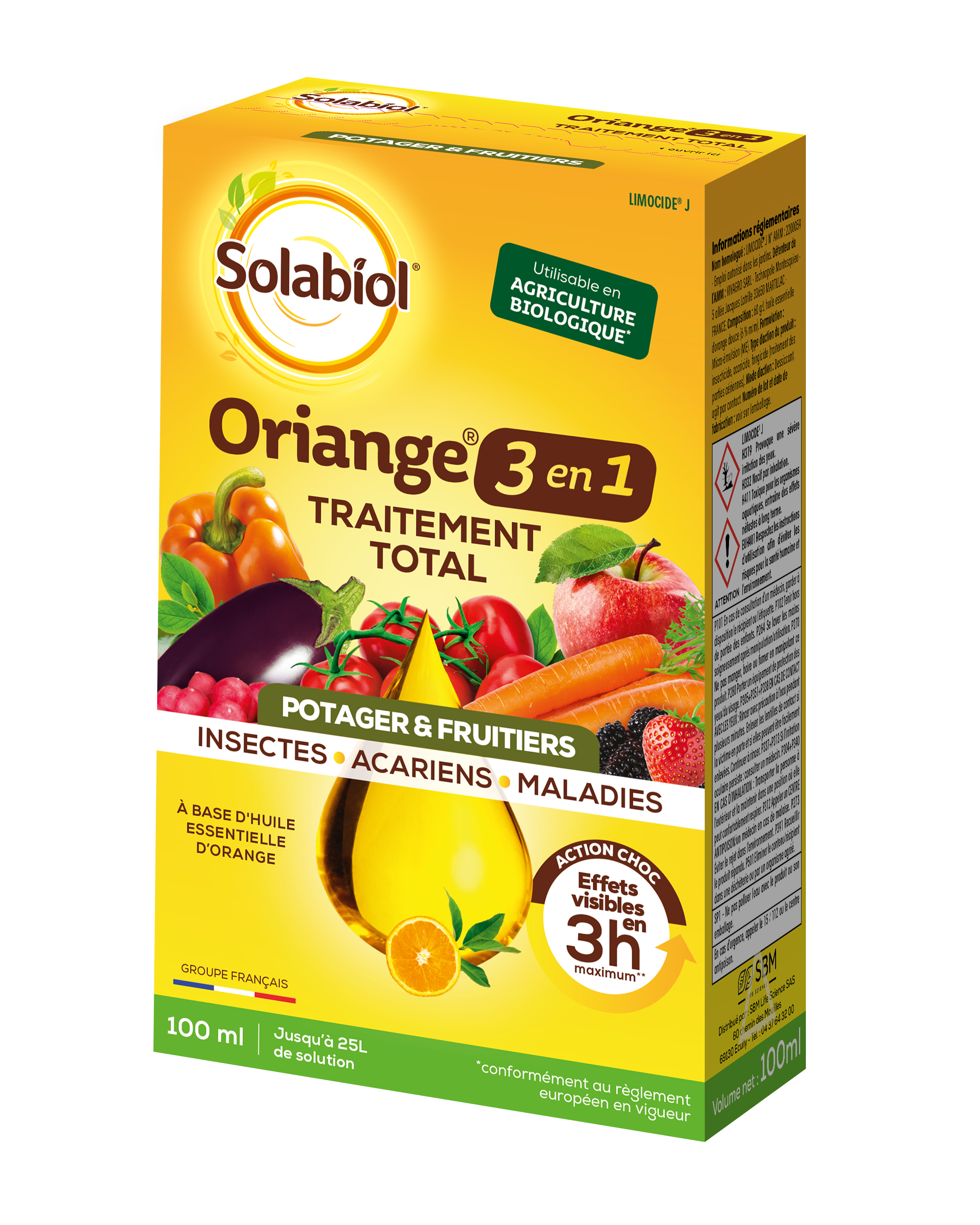 Solabiol - TRAITEMENT TOTAL POTAGER 100ML
