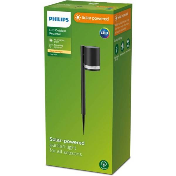 Philips - Borne lumineuse sur poteau - PHILIPS - Fyce - Noir - Image 2