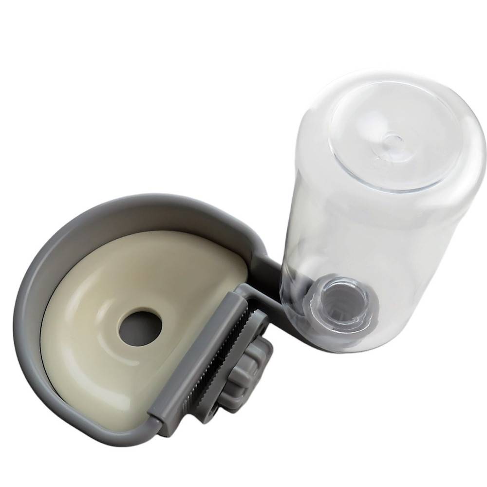 Gamelle d'eau a fixer sur cage métal, anti débordement, 480 ml, pour chien - Image 9