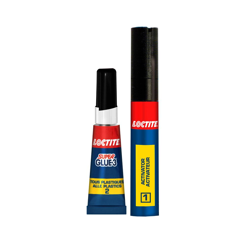 Loctite - SUPERGLUE-3 SPECIAL PLASTIQ 2GR+4ML - Image 2