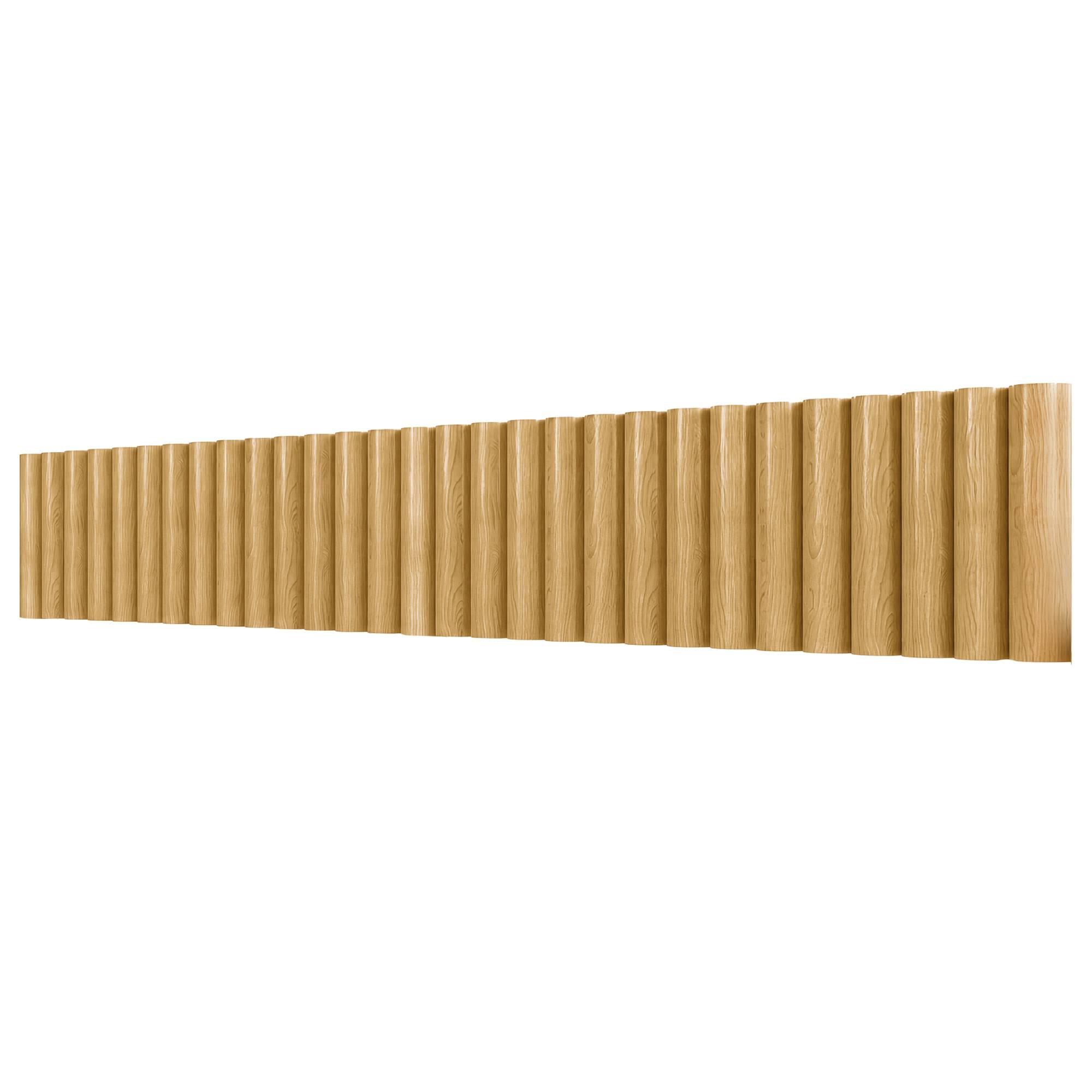 ComfortXL - Clôture de jardin bois de sapin 176 x 30 cm naturel pour massifs pelouse terrasse bordure décorative - Image 10