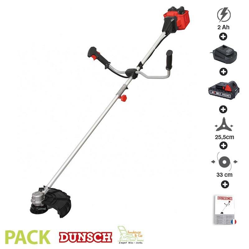 Pack coupe bordure sans fil batterie 20v et chargeur Dunsch DU22040BP - Image 1