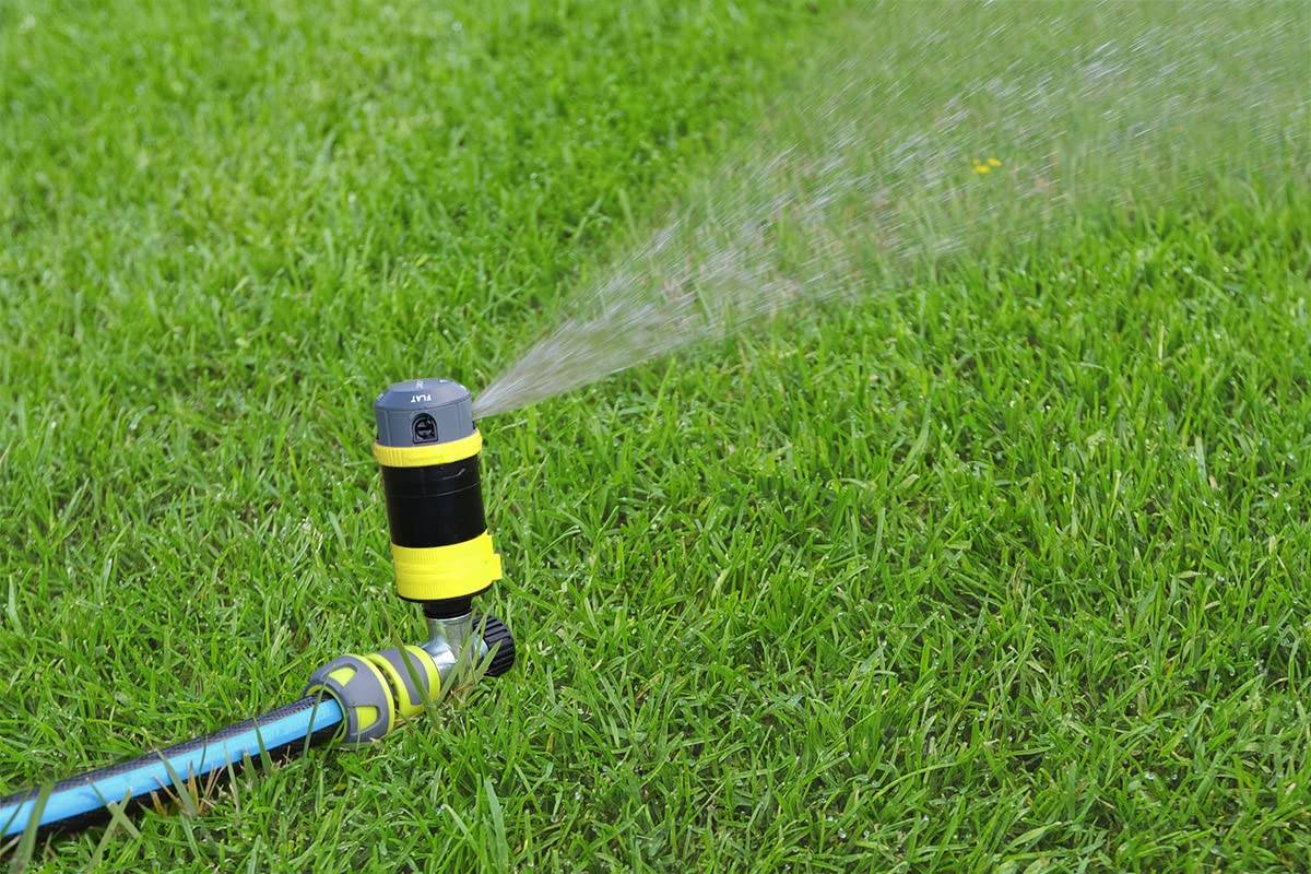 Jardibric - Jardibric - Turbine Arrosage Métal 4 Jets - Arroseur Rotatif 9 m 284 m² Débit 936 L/h - Image 3
