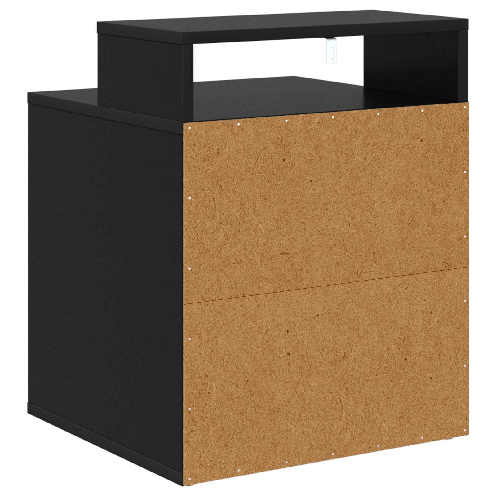 Vidaxl - Maison pour chat Noir 42,5 x 40 x 53,5 cm Bois d'ingénierie vidaXL 8000690 - Image 8