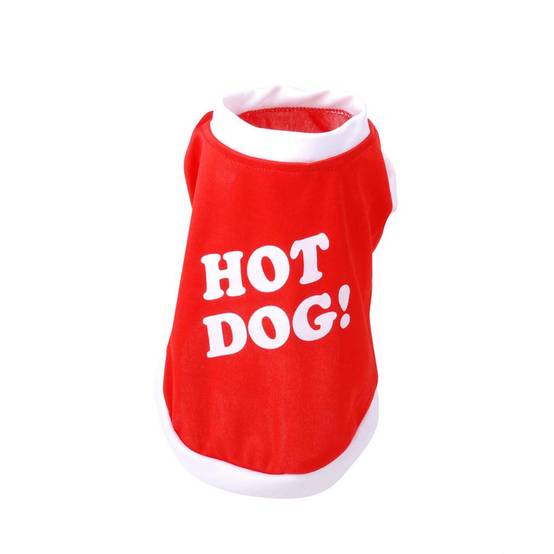 Sans Marque - T-shirt pour chien Hot Dog - Taille S - Dogi