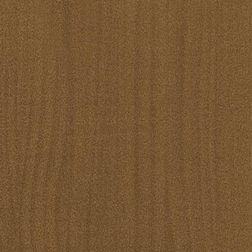 Maison Chic - Lot de 2 Jardinières, Bac à fleurs, Pot de fleurs d'extérieur Marron miel 31x31x31cm Bois de pin - Imagen 7