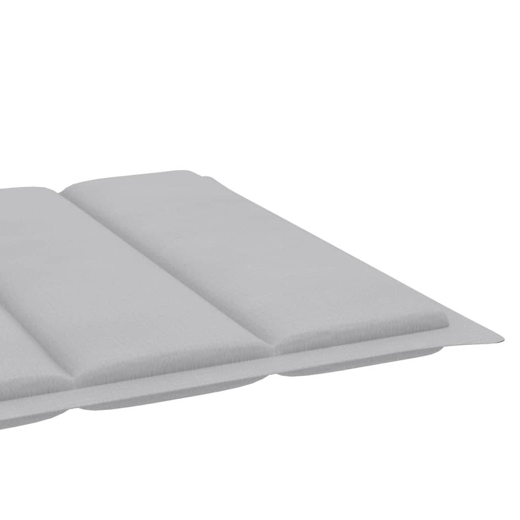 Helloshop26 - Transat chaise longue bain de soleil lit de jardin terrasse meuble d'extérieur avec table et coussin bois de teck solide - Imagen 8