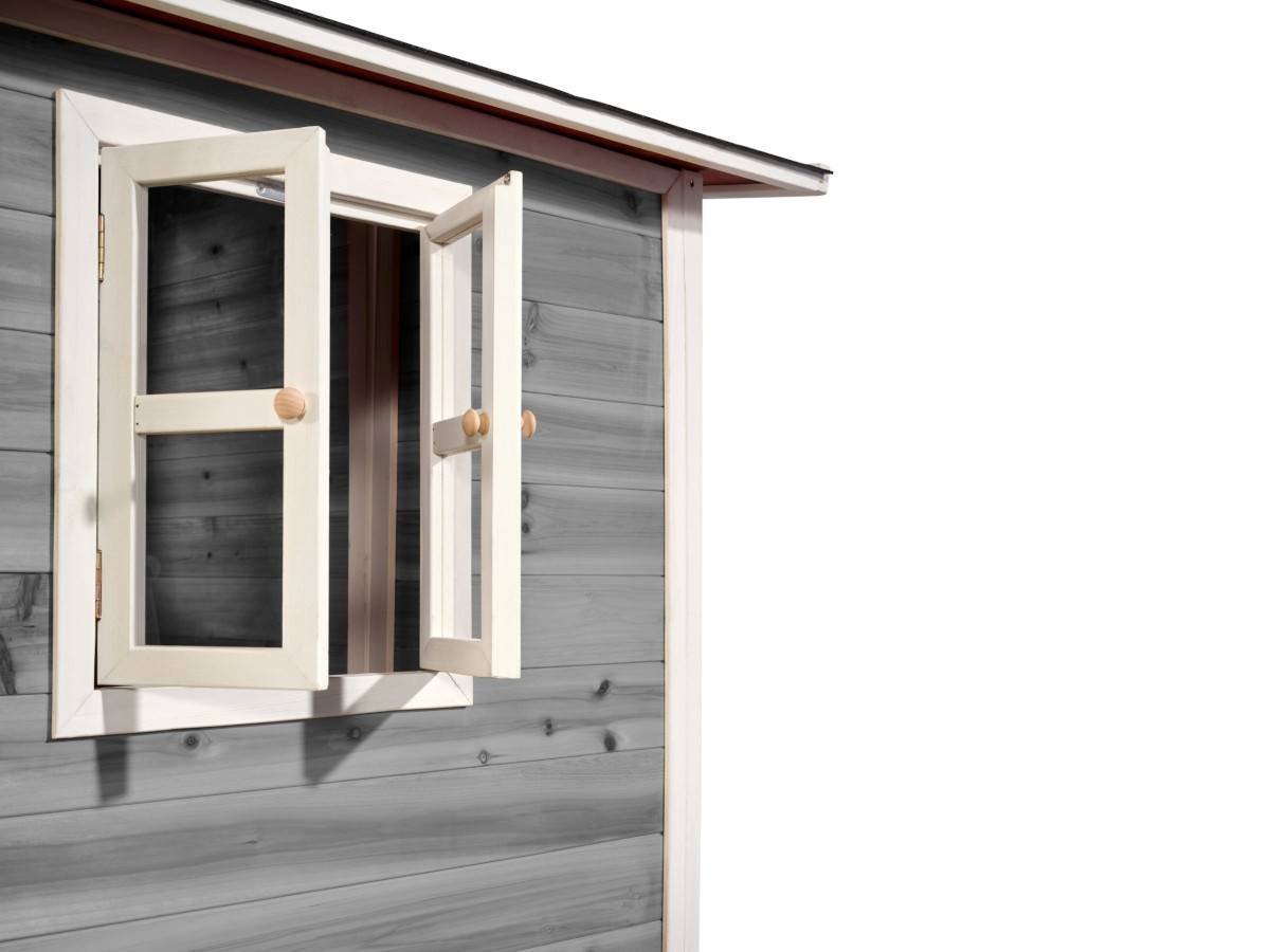 Exit Toys - Maisonnette en bois pour enfants Loft 100 Gris - Exit Toys - Imagen 2