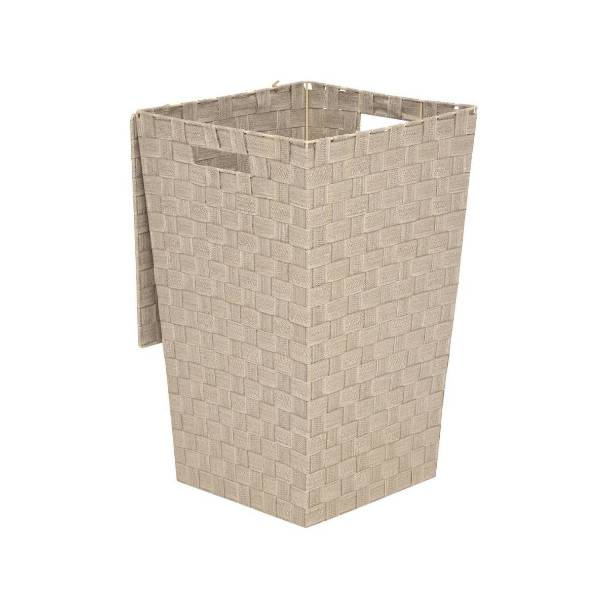 Panier à Linge "Lise" 50L Beige - Image 2