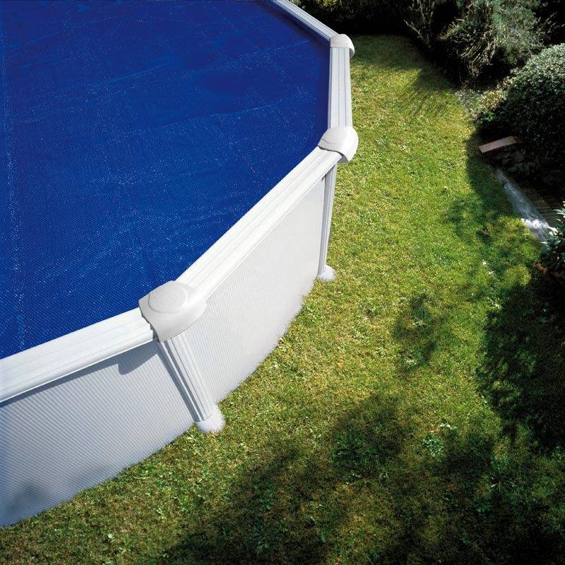 Gre Pools - Bâche isotherme 400µ pour piscines ovales en polyéthylène - bleu - 810 x 470cm Gre Pools - Imagen 2