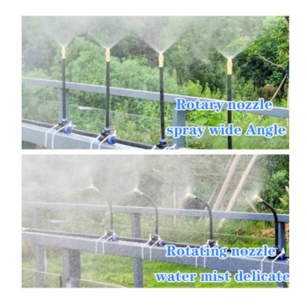 Kit De Buse De Brumisation 1 Pièces, Système De Brumisation De Patio Systeme De Refroidissement Exterieur Machine De Brouillard Eau De Jardin 91721543