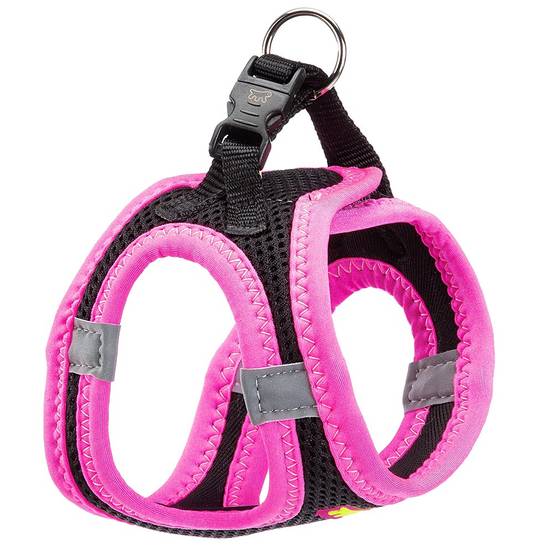 Ferplast - Ferplast Harnais Petit Chien KAORI XXXS, Harnais pour chat respirant, rembourré et réglable, facile à porter, bords réfléchissants, poitrine 24-28 cm. - Imagen 1