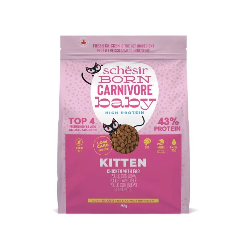 Schesir - Croquettes chaton Baby Poulet Et Œuf - Schesir Born Carnivore 1,25kg - Image 3