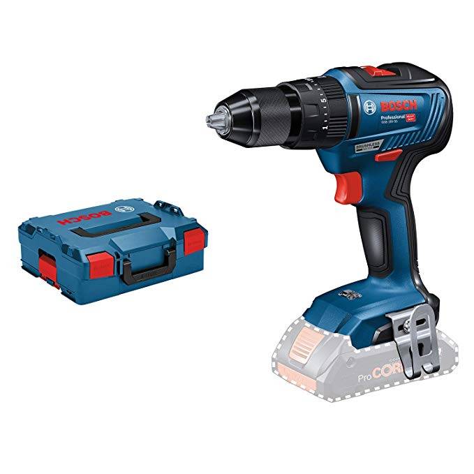 Bosch - Perceuse à percussion BOSCH GSB 18V-55 Solo - 06019H5303 - Image 1