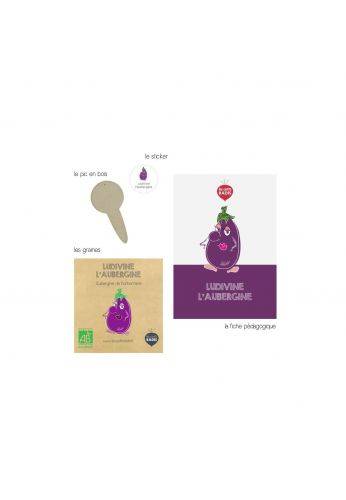 Les petits radis - Mini kit de graines BIO de Ludivine l'aubergine - Image 3