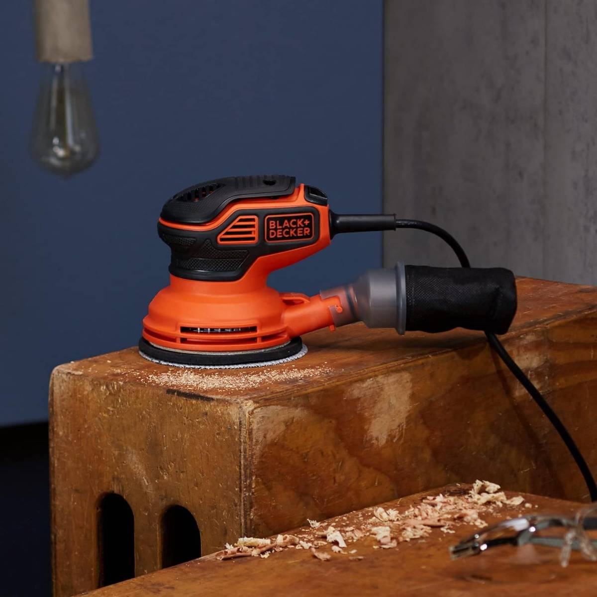 Ponceuse excentrique filaire 240 W Ø 125 mm - BLACK+DECKER - KA199-S - Image 5