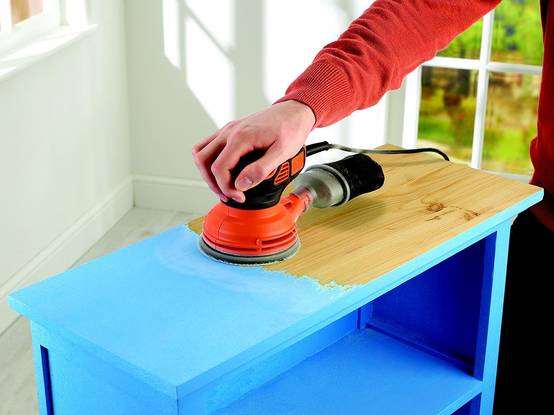 Ponceuse excentrique filaire 240 W Ø 125 mm - BLACK+DECKER - KA199-S - Image 2