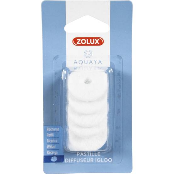 Zolux - 5 pastilles de rechange pour Diffuseur d'air igloo pour aquarium