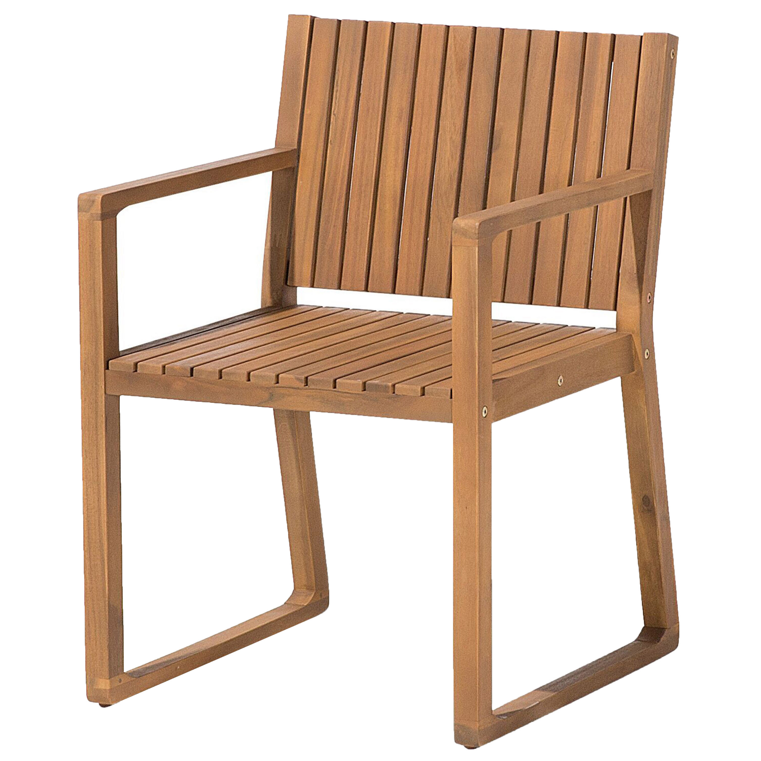 Beliani - Ensemble de Jardin composé d'une Table 180 x 90 cm et de 8 Chaises en Bois d'Accacia avec Table à Roulette Beliani - Imagen 5