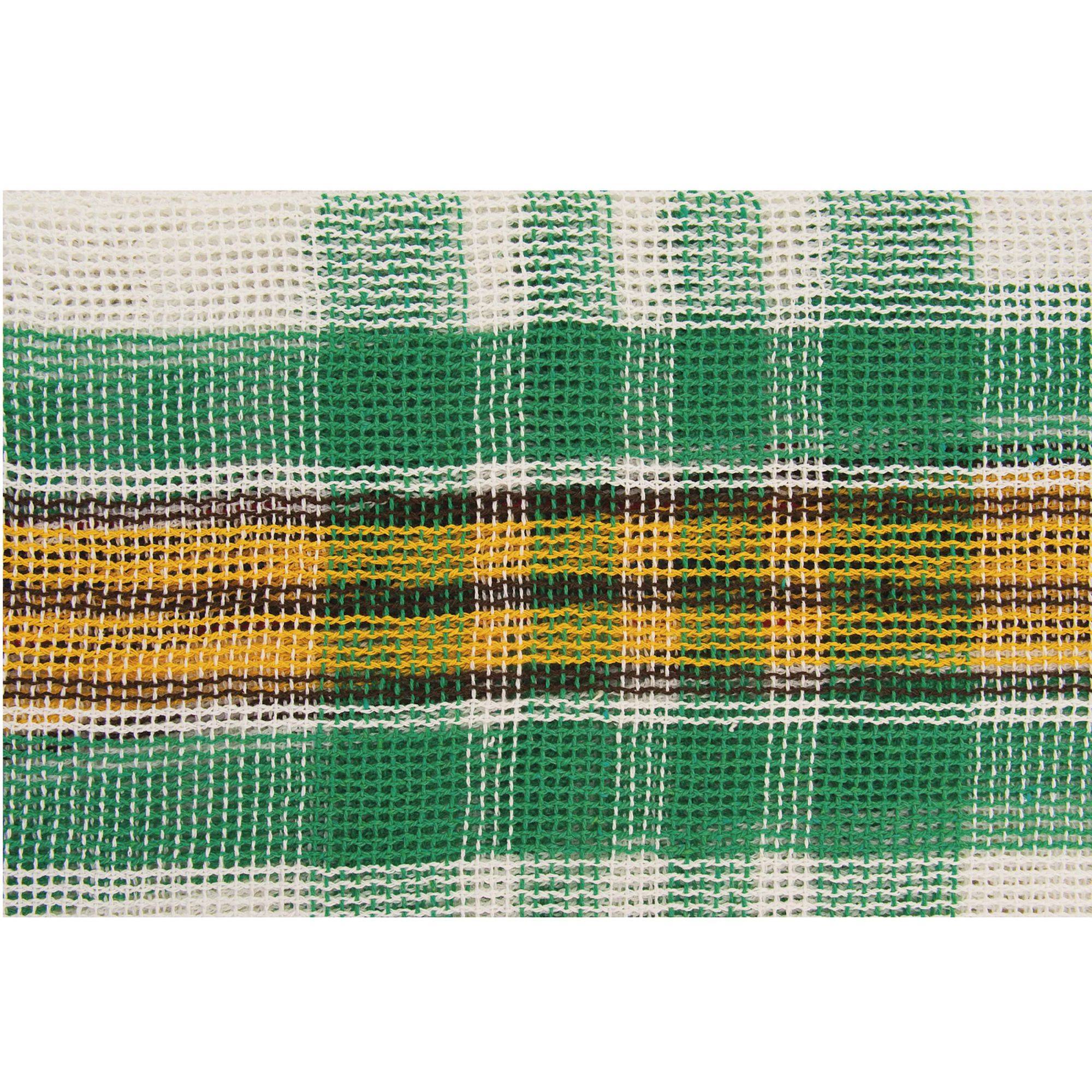 Rideau marseillais tissé - Vert (225 x 140 cm) - Image 3