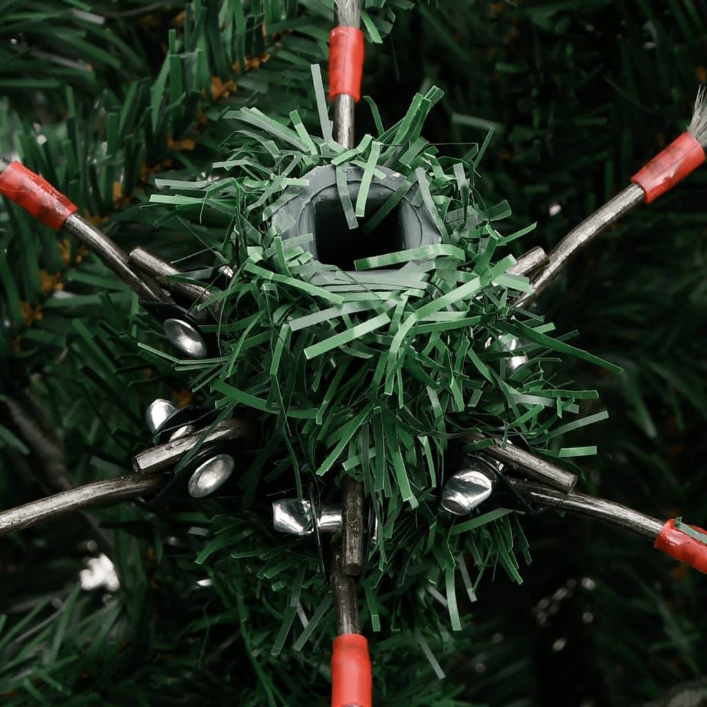 Vidaxl - Sapin de Noël artificiel à charnières avec neige floquée 180 cm vidaXL 356757 - Image 7