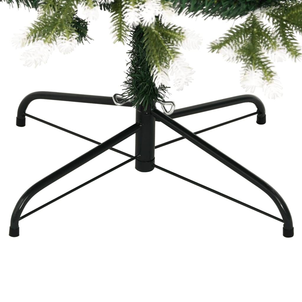Vidaxl - Sapin de Noël artificiel à charnières avec neige floquée 180 cm vidaXL 356757 - Image 6