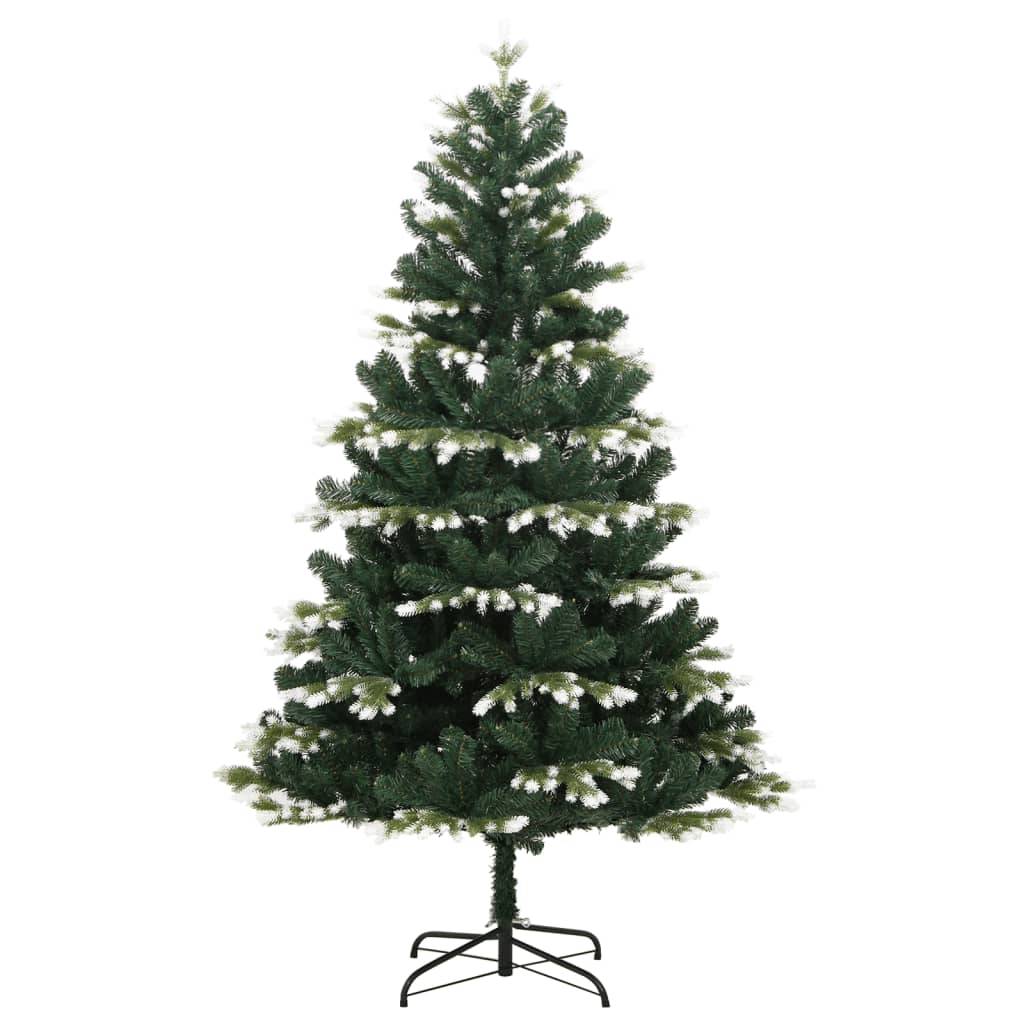 Vidaxl - Sapin de Noël artificiel à charnières avec neige floquée 180 cm vidaXL 356757 - Image 2