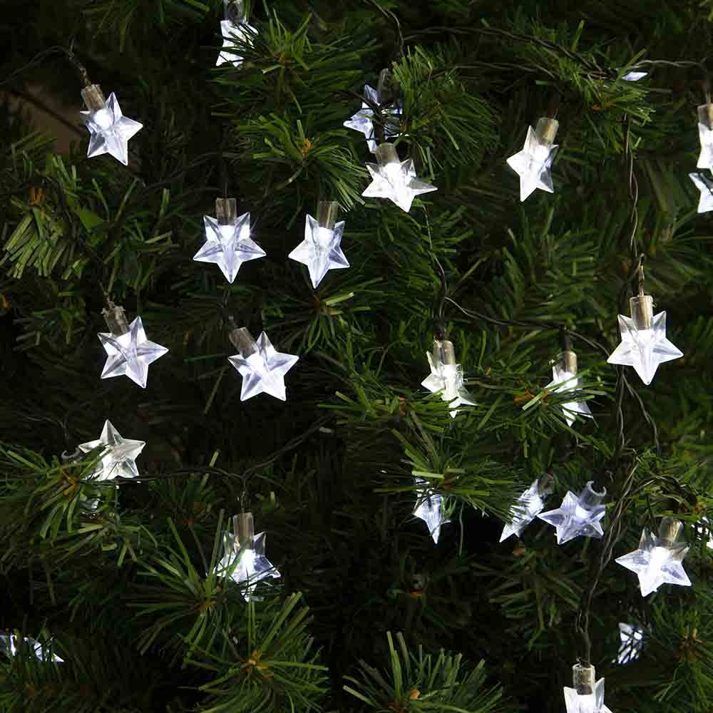 Guirlande solaire à LED forme "étoiles" - Imagen 3