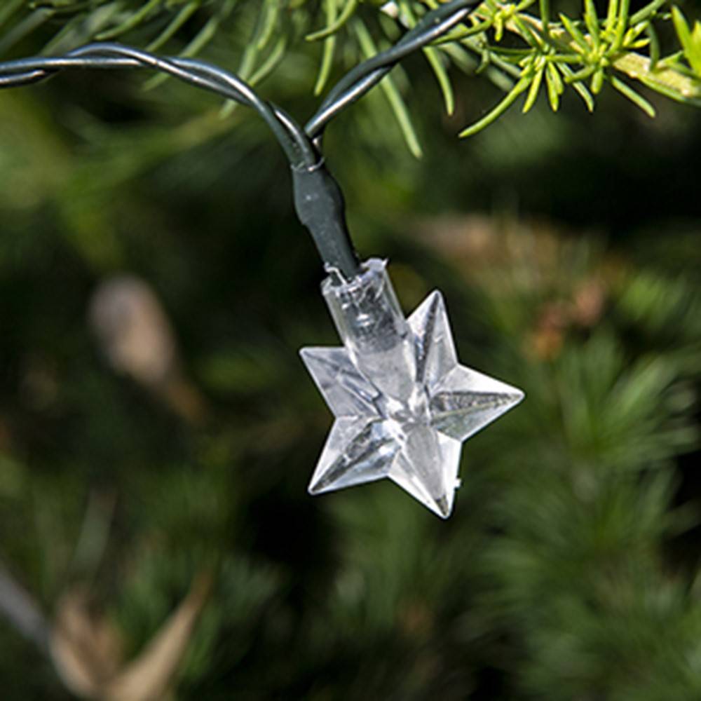Guirlande solaire à LED forme "étoiles" - Imagen 4