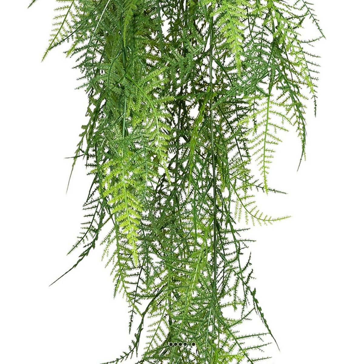 Artificielles - Chute d'asparagus artificiel L 80 cm feuillage plastique - Imagen 3