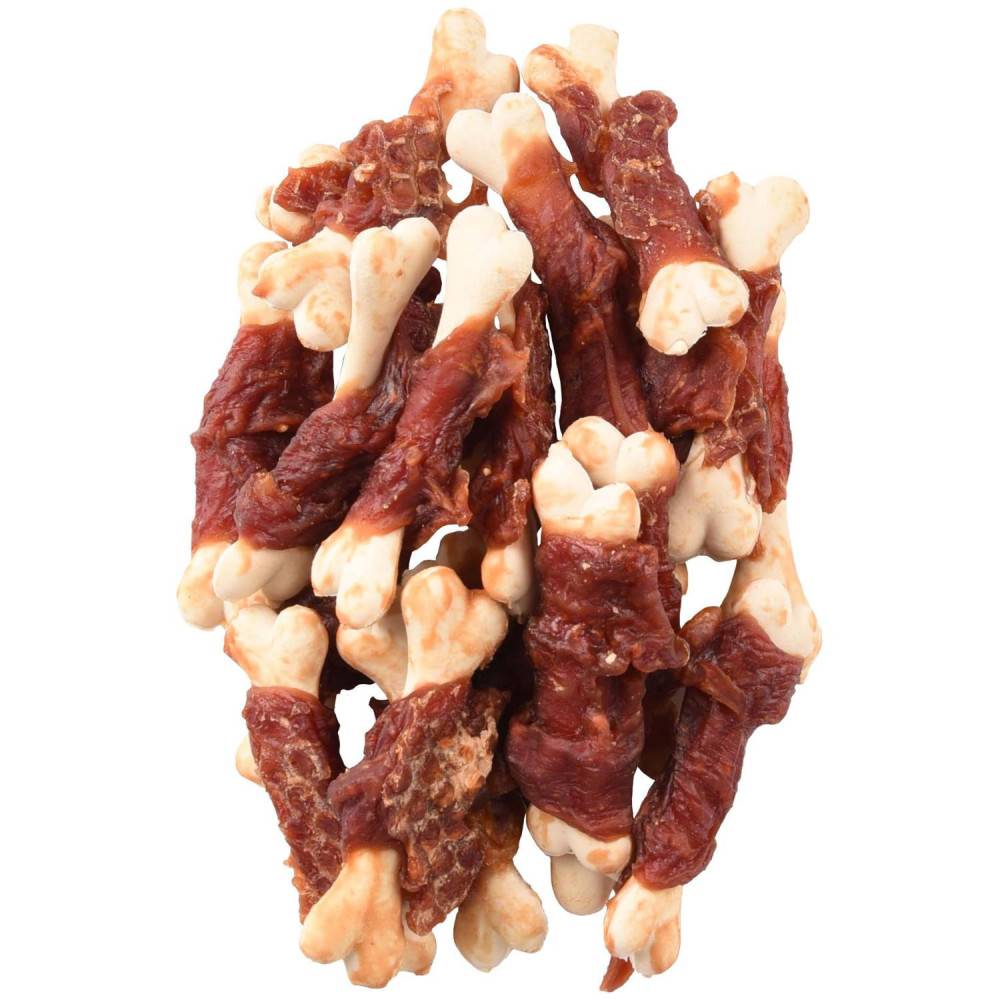 Friandise os de calcium avec canard Hapki BBQ pour chien 170 g sans gluten. - Imagen 1