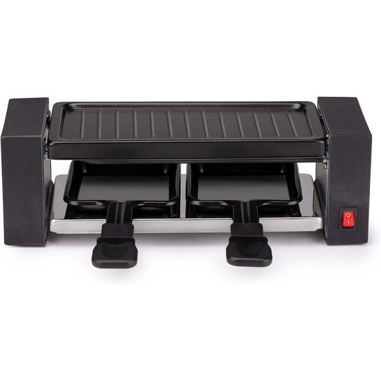 Alpina - Appareil à raclette 2 personnes 400W Polyvalent Grill + Raclette Revêtement Anti-adhésif Poelons et spatules 230V ALPINA - Imagen 1