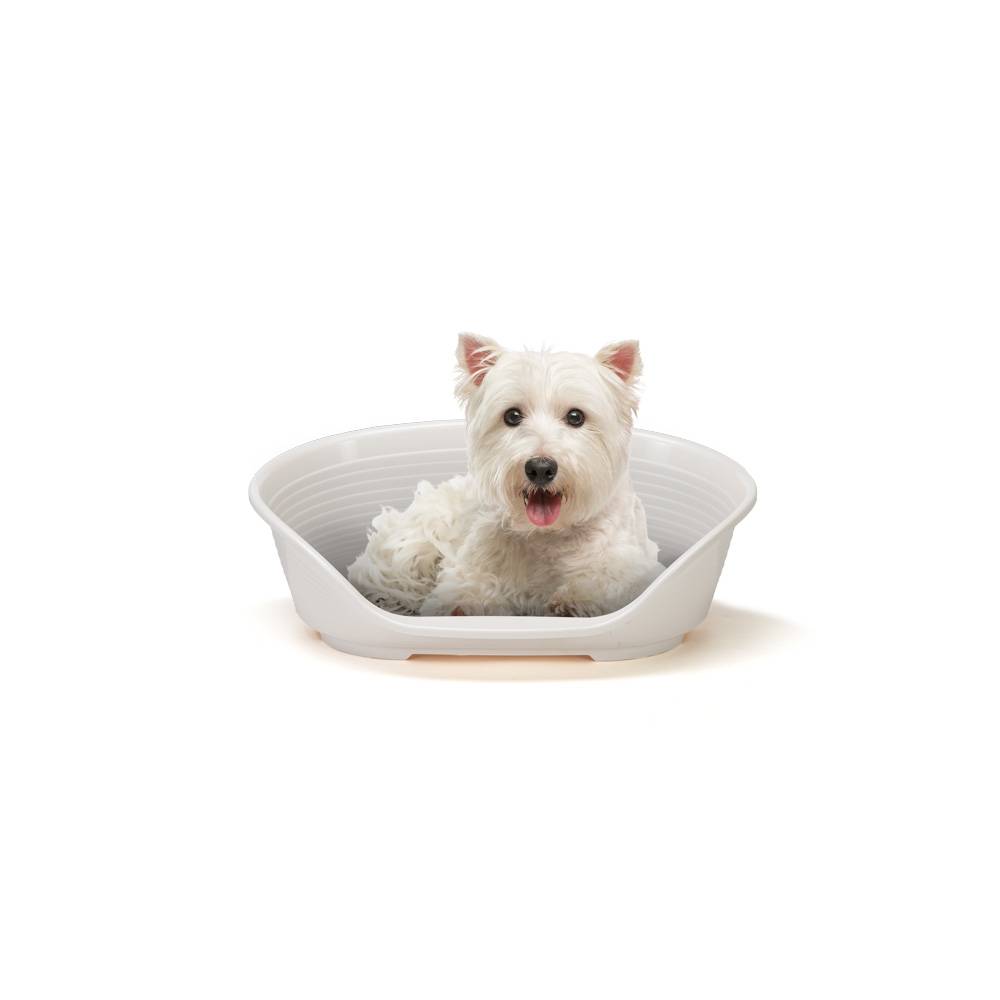 Ferplast - FERPLAST - Panier Chien Panier Chat  - Lit pour Chien en Plastique Small - 100% Plastique Recyclé - Lit pou Chat Lavable - Respirant  Antidérapant - - Image 6