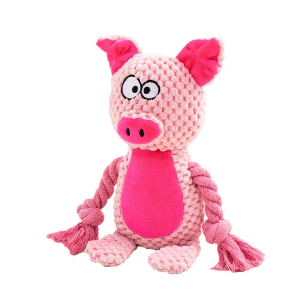 IntiMeg - Jouet pour chien en corde de coton Cochon IntiMeg - Image 1