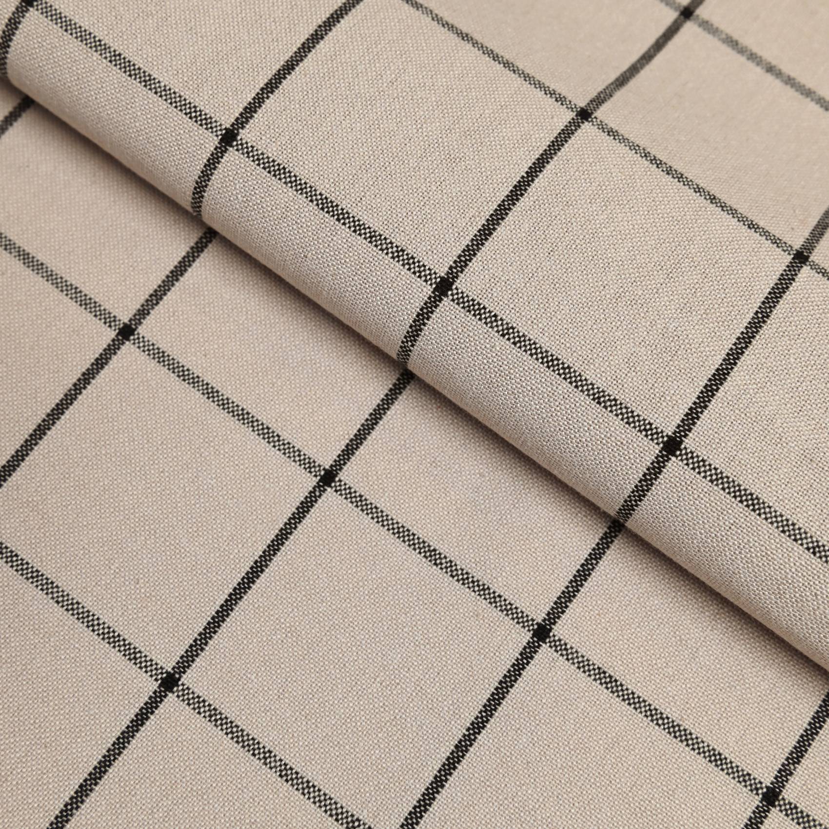 Home Maison - Torchon de cuisine en coton à motif carreaux - HOME MAISON - Coton - Beige - Image 4