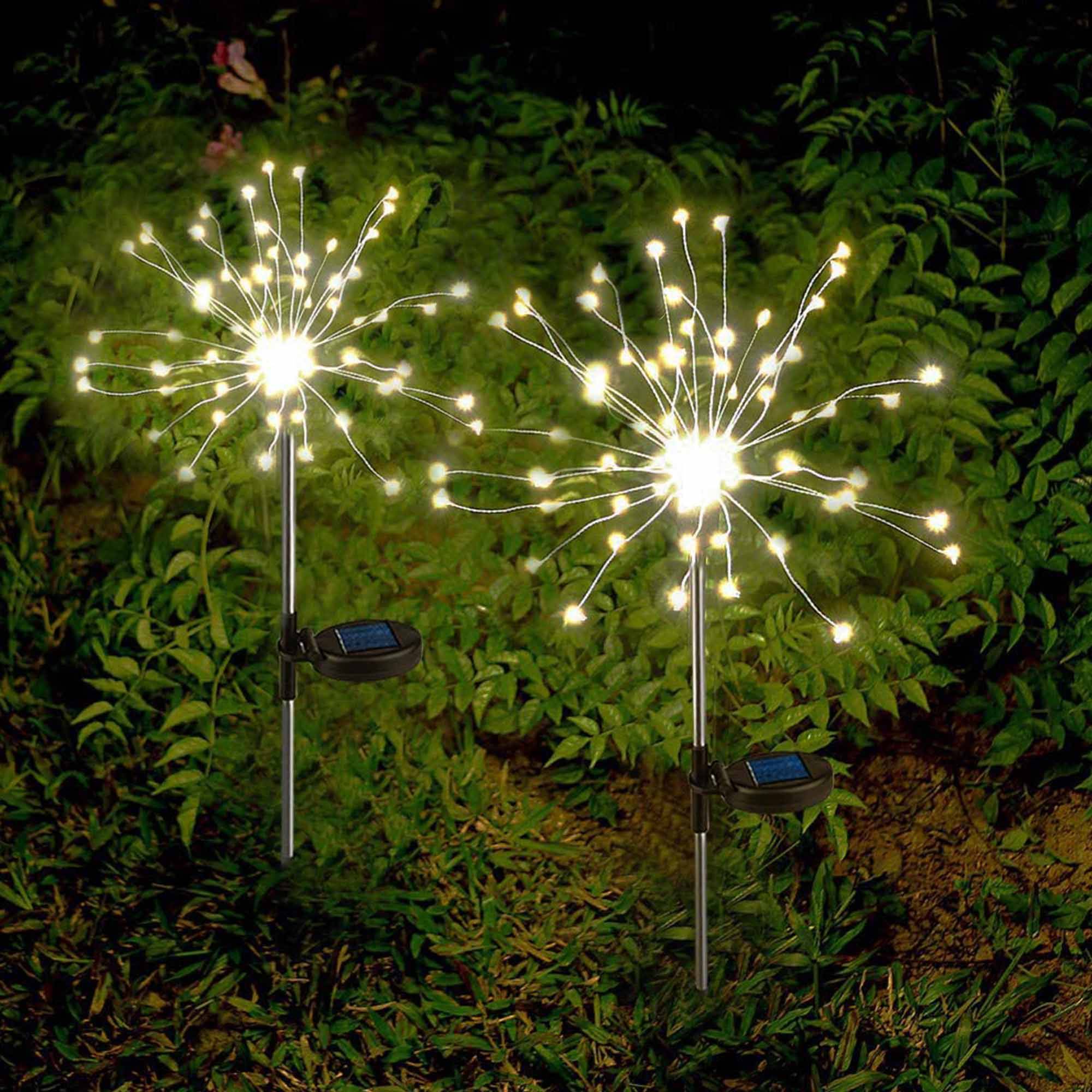 Lumisky - 2 Balises solaires à planter FIREWORKS SPIKE H97cm - Imagen 5