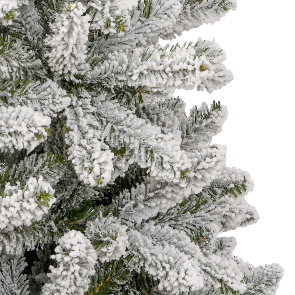 Sapin de Noël | Arbre de Noël artificiel à charnières avec neige floquée 270 cm Maison Chic - Image 6