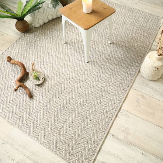 Decoweb - Tapis d'extérieur et d'intérieur - Dune - Chevrons - 160 x 230 cm - Decoweb - Imagen 2