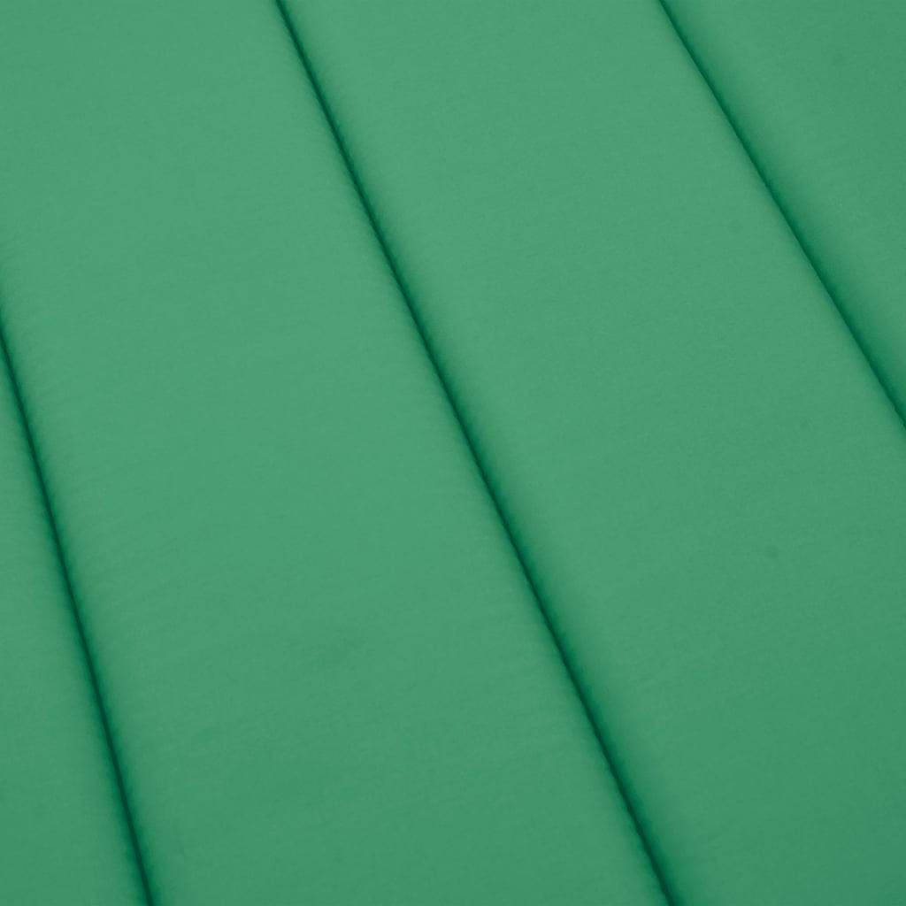 Galette pour Chaise Longue Tissu Oxford Déperlant pour Bain de Soleil Piscine Vert 180x60cm – ComfortXL Outdoor Living - Image 7