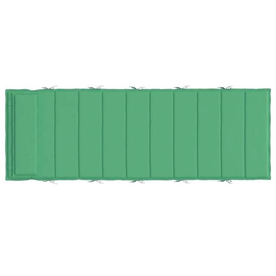 Galette pour Chaise Longue Tissu Oxford Déperlant pour Bain de Soleil Piscine Vert 180x60cm – ComfortXL Outdoor Living - Image 5