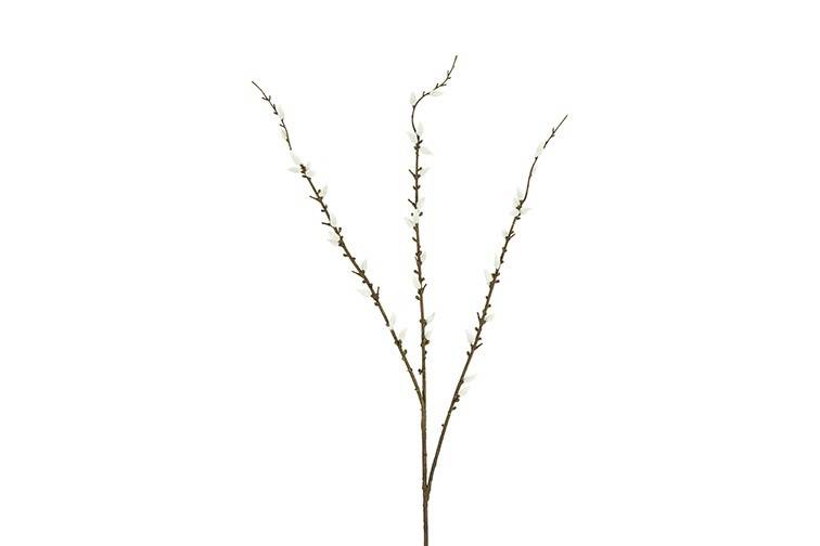 Branche Salix S blanc-5x20x99CM