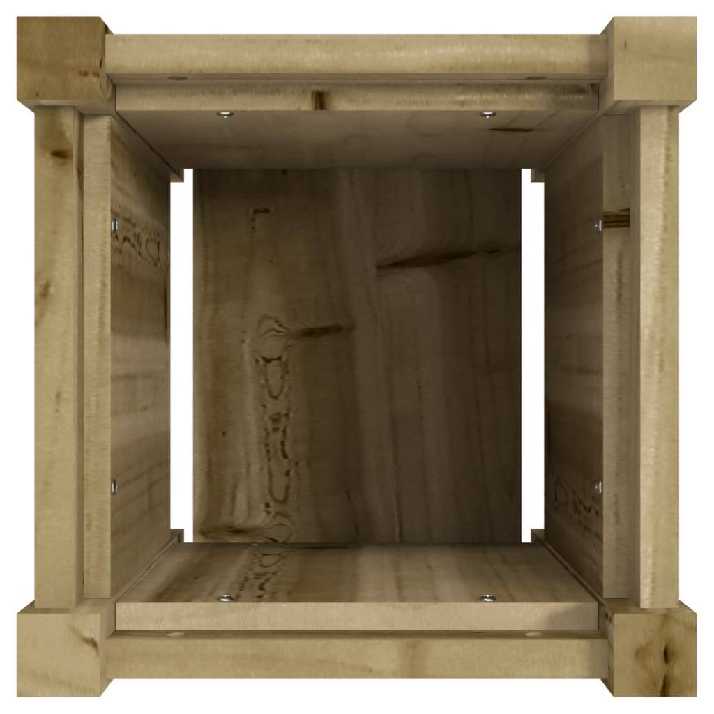 Maison Chic - Jardinière - Bac à Fleurs - Pot De Fleurs 31x31x31 cm bois de pin imprégné - Imagen 8