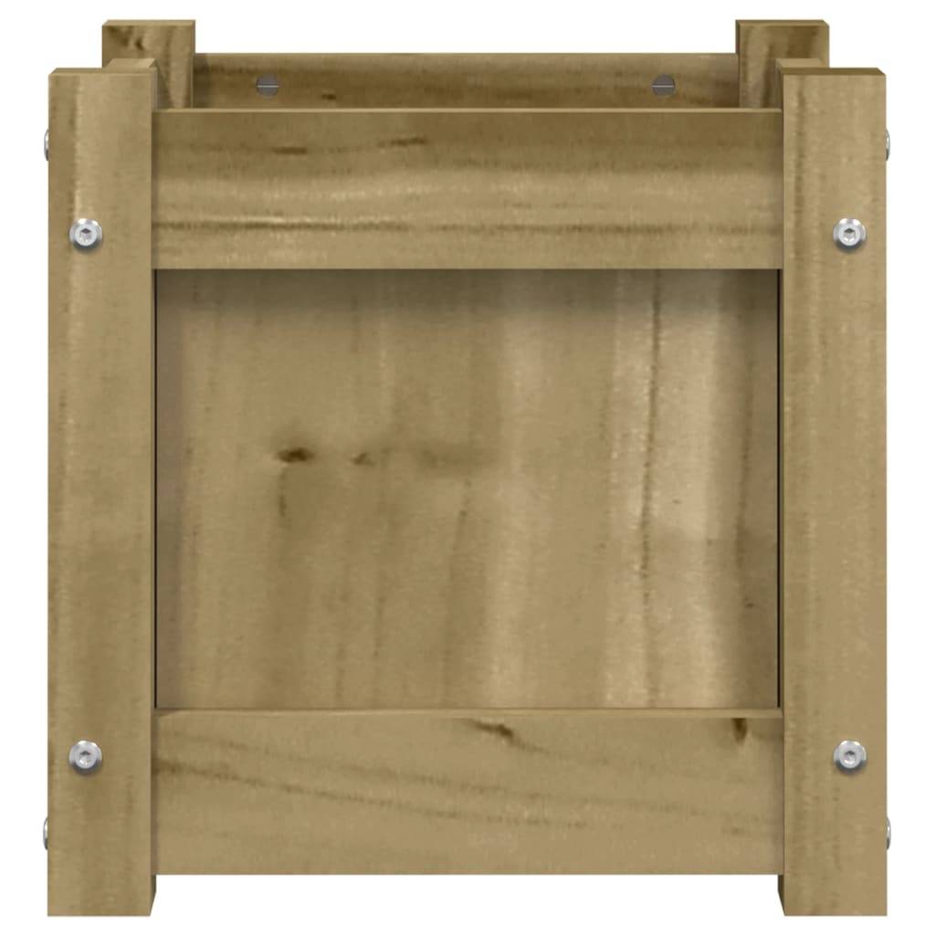 Maison Chic - Jardinière - Bac à Fleurs - Pot De Fleurs 31x31x31 cm bois de pin imprégné - Imagen 5