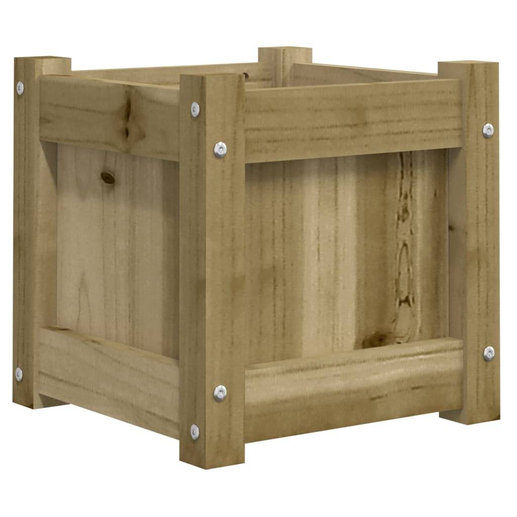 Maison Chic - Jardinière - Bac à Fleurs - Pot De Fleurs 31x31x31 cm bois de pin imprégné - Imagen 7