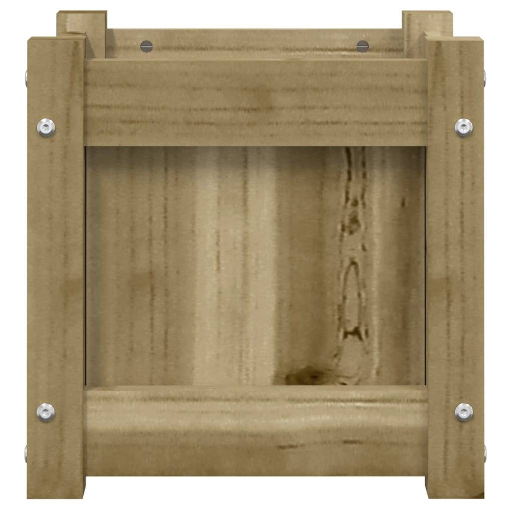 Maison Chic - Jardinière - Bac à Fleurs - Pot De Fleurs 31x31x31 cm bois de pin imprégné - Imagen 6