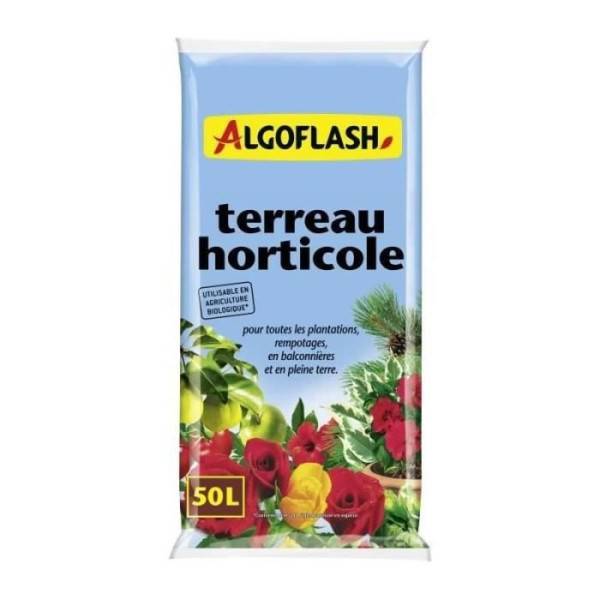 Algoflash - ALGOFLASH - Terreau Horticole 50 L - Image 2
