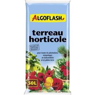 Algoflash - ALGOFLASH - Terreau Horticole 50 L