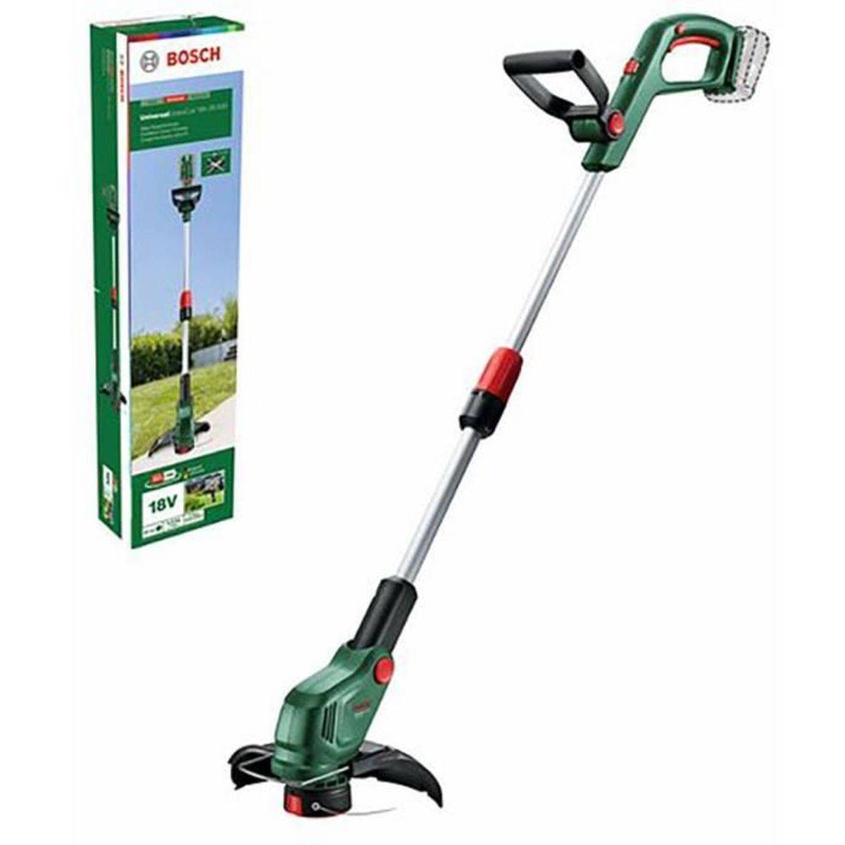 Bosch - Coupe-bordures sans fil Bosch UniversalGrassCut 18V-26-500, largeur de coupe 26 cm, tête inclinable, EdgeSimple - Bosch - Image 2