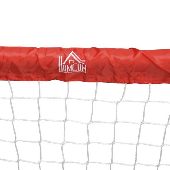 Ensemble de buts de football, 2 mini-buts pliables, structure en métal, outils inclus, 90 x 36 x 60 cm, rouge - Image 8