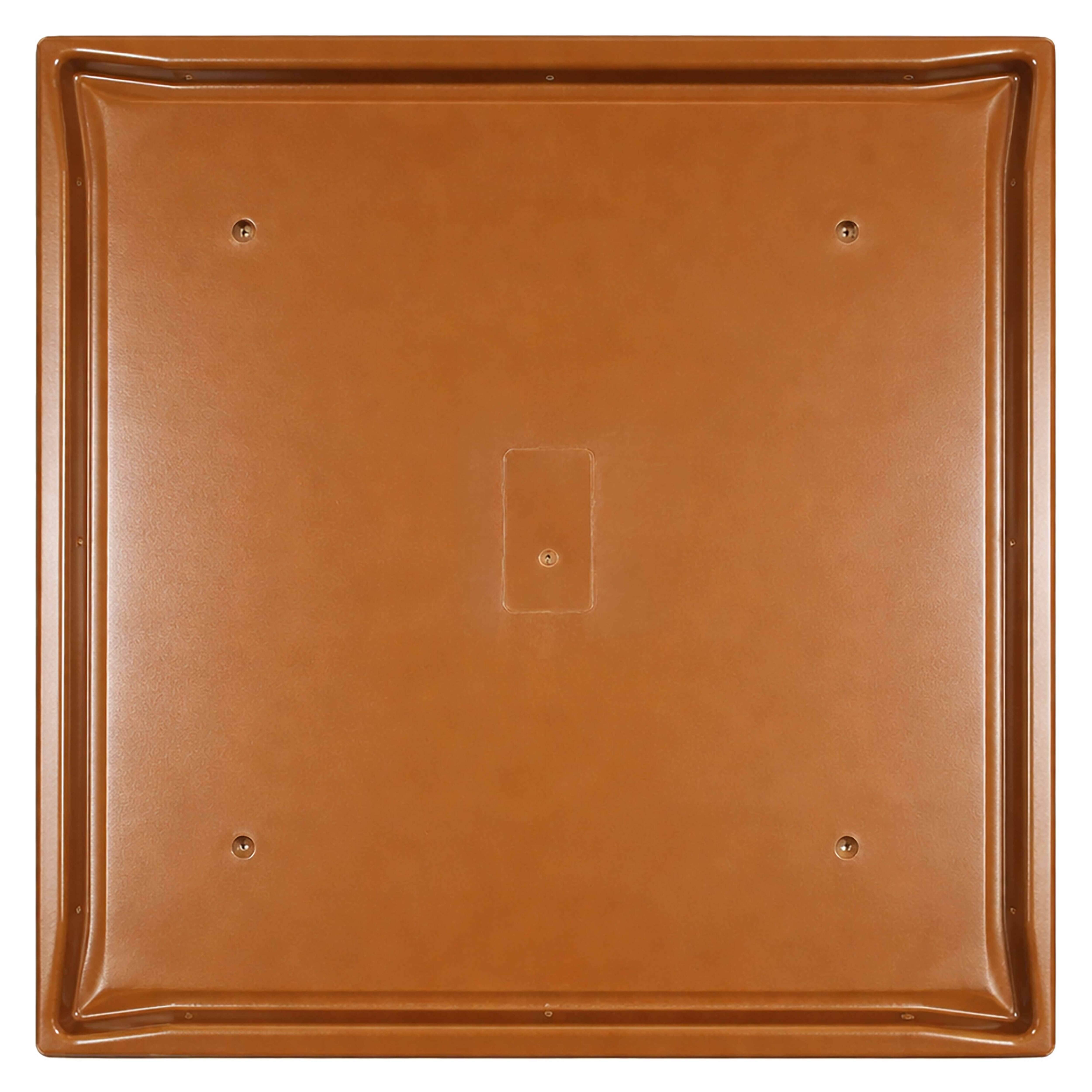 Oviala - Plateau de table carré stratifié 70 x 70 cm bois clair Haussmann - Oviala - Imagen 5
